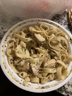 Fettuccine Chicken Alfredo