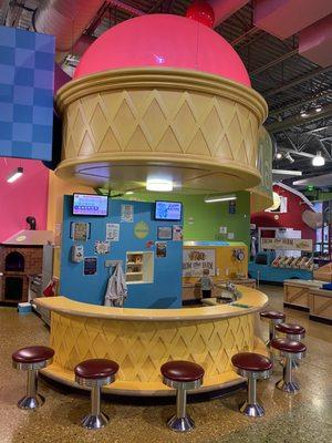 Ice cream parlor