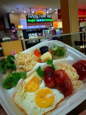 Longanisa and eggs, classic Filipino breakfast