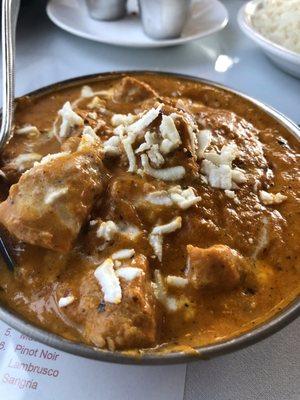 Special Chicken Cheese Masala