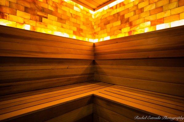 Our Himalayan Salt Sauna has many health and wellness benefits.