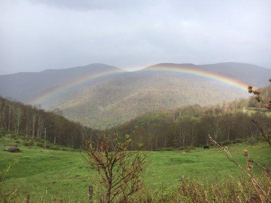 Rainbow in Dolly Sods!