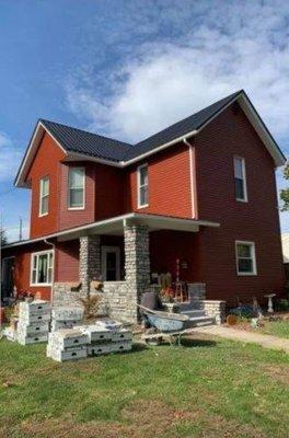 Before & After Soffit & Fascia & Window Installation in Massillon, OH