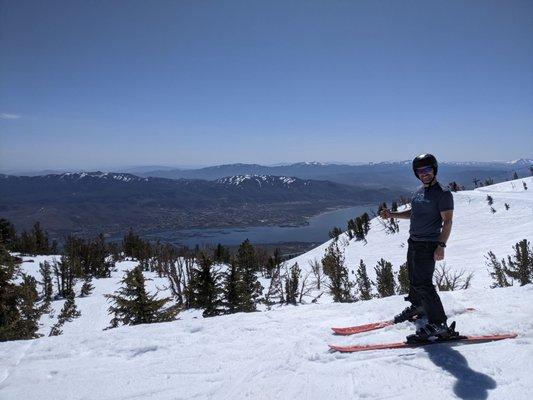 Can't beat a last day t-shirt skiing