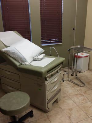 Patient examination room