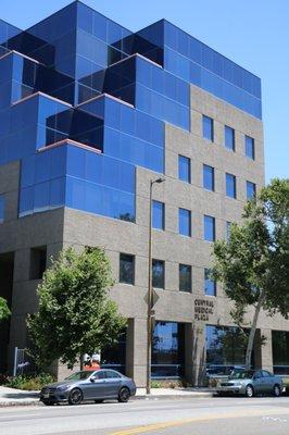 Our building as seen from Central Avenue