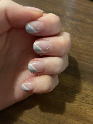 This gel manicure no acrylic $53