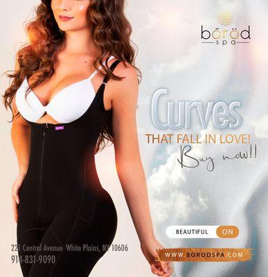 Fajas Colombianas! Colombian garments.....Don't wait to highlight your curves  Feel safe and beautiful with our girdles 
 www.borodspa.com