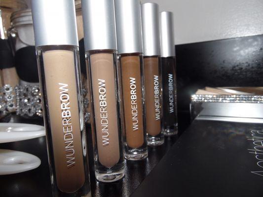 Wunder Brow product it is water resistant lasts about 3 days depending on how frequent you wash your face.