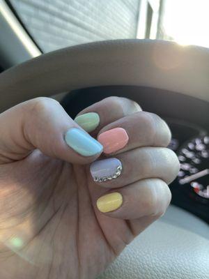 Easter Nails by Lily!