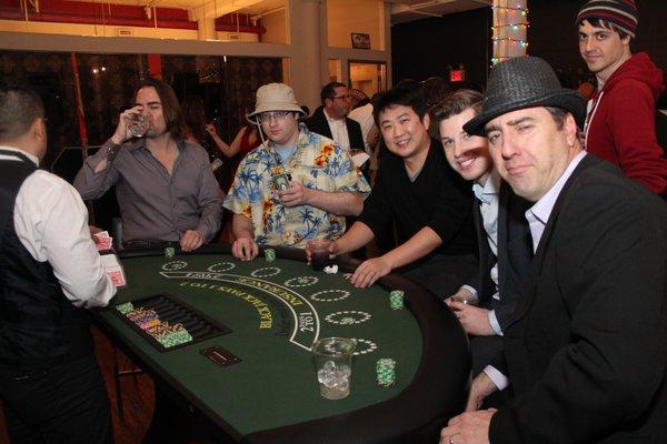 Black Jack Table Rental Fun