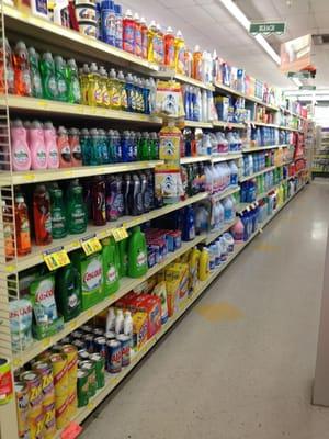 Cleaning supplies...