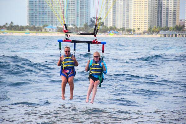 Parasailing Fun!