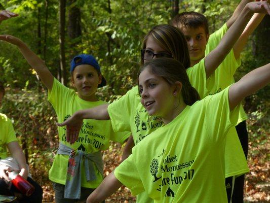 Camp songs with full participation make our annual It's S'more Fun event a favorite with our families.