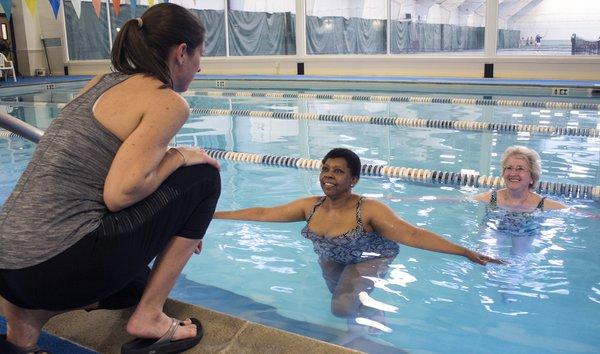 Aqua therapy at Dedham Health Physical Therapy