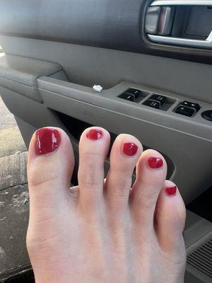 Poor Pedicure