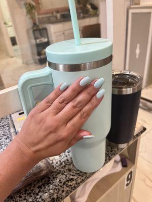 Nails matching my cup