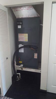 New Air Handler Installed