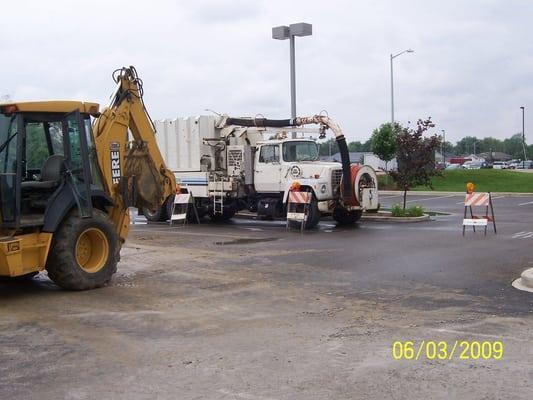 sewer repairs cvs store