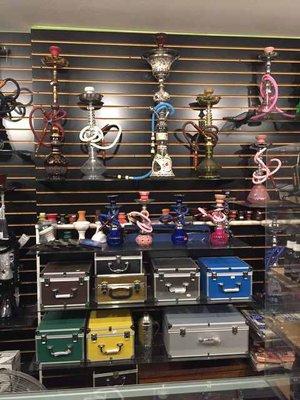 A GREAT ASSORTMENT OF HOOKAHS