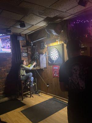 Darts match