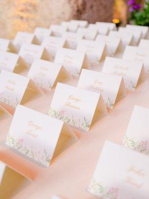 Escort cards