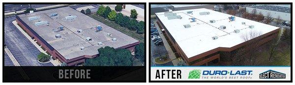 Duro-Last Roof Replacement - Omega Plastics Inc, Clinton Twp, MI