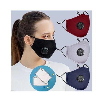 Masks with Air Valve to help breathe better