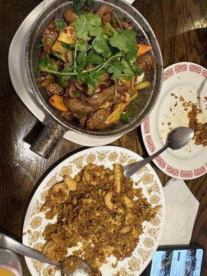 Q27. Dry Pot Lamb and the Indonesian Fried Rice