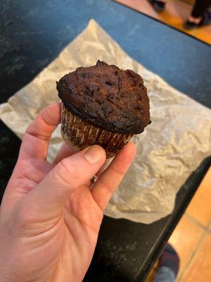 Burned muffin...again