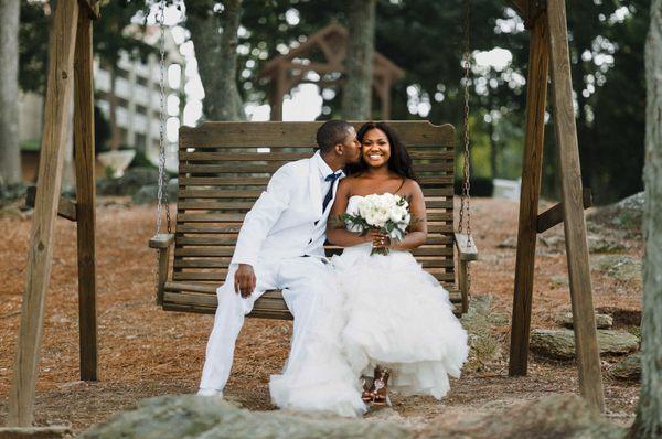 Swing Bride and Groom