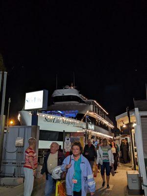 Our boat... The Starlite Majesty. What a great name