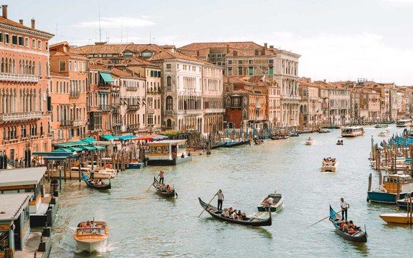 Experience Venice from your own gondola while being serenaded!