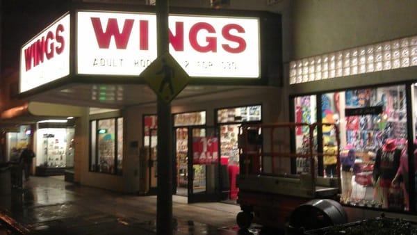 Night time at Wings