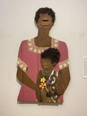 "Mother and Daughter" by Marie Johnson Calloway (1970)