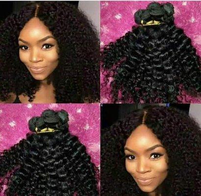 Curly Brazilian hair available for sale, best hair ever, durability best quality