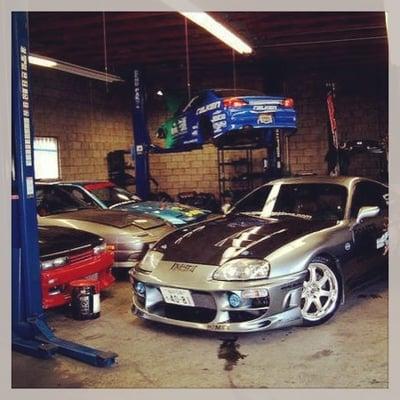 Yes he work on my supra