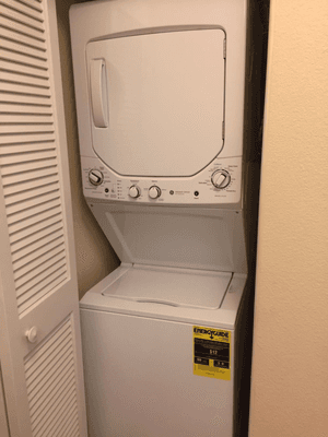 Washer and dryer in every apartment