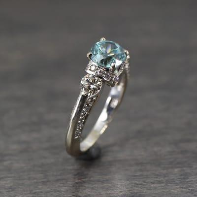 Vintage Zircon Ring