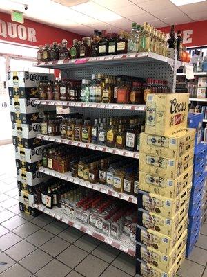 Liquor Section