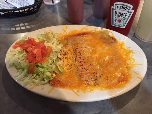 Enchilada platter