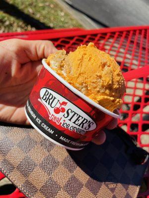 Pumpkin ice cream