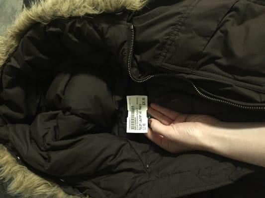 Hard to tell, but I scored a Ralph Lauren heavy winter coat for $20! So excited.