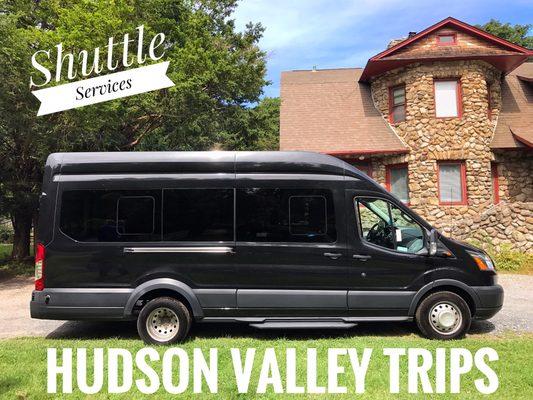 Hudson Valley Trips shuttle services. To airports , wedding , proms , winery tours.