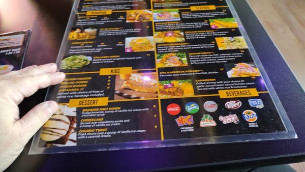 Menu View