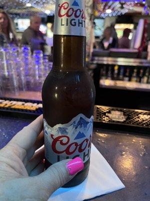 A cold beer