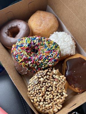 Half-dozen donuts