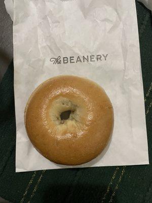 Plain bagel