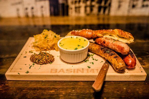 Grilled Sausage Platter