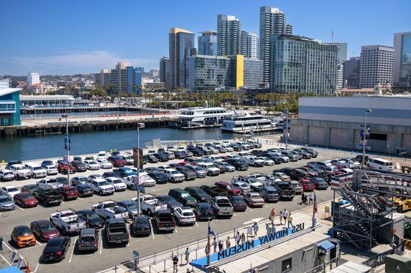 USS Midway Parking Lot